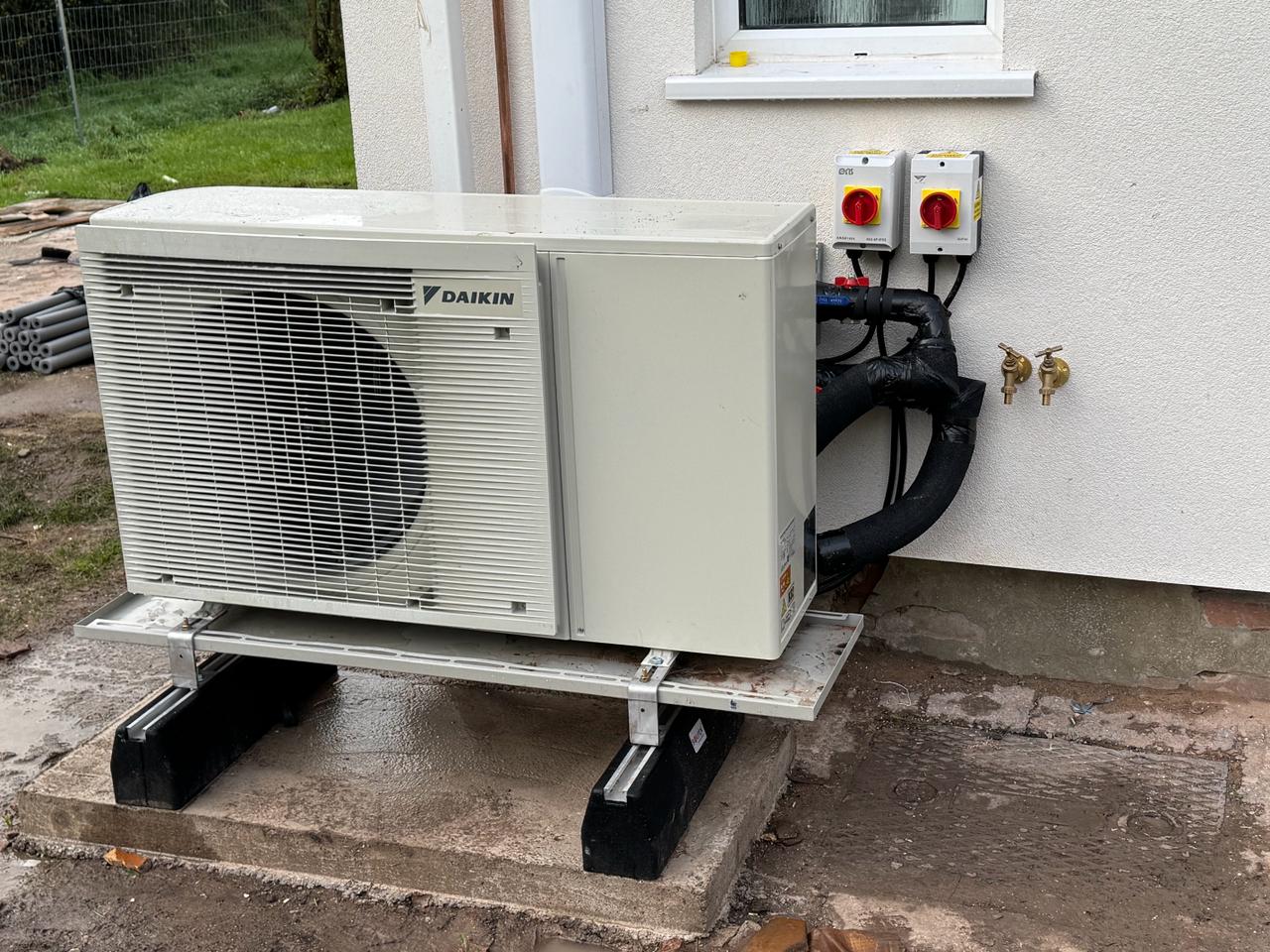 air source heat pumps bath